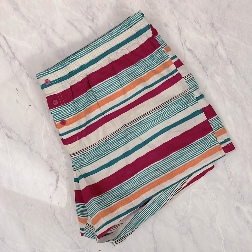 NWOT: Striped Sleep Shorts